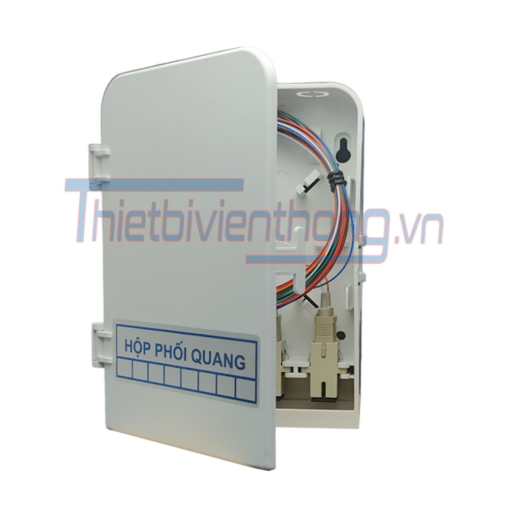 Hộp phối quang ODF 8FO nhựa chuẩn SC Multimode OM2 OM3