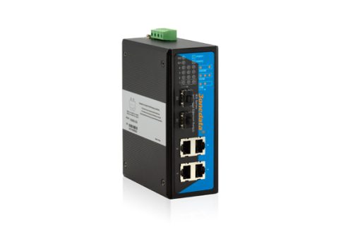 Switch công nghiệp 4 cổng Ethernet + 2 cổng quang