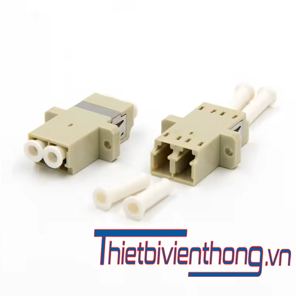 Đầu nối quang coupler LCUPC Duplex Multimode