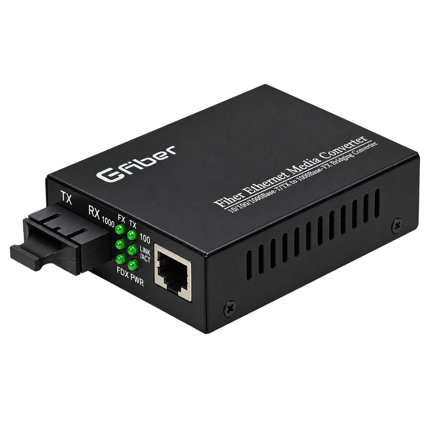 Bộ chuyển đổi quang điện Media Converter 2 sợi GF-1G-2F-20 ( 10/100/1000Mbs)