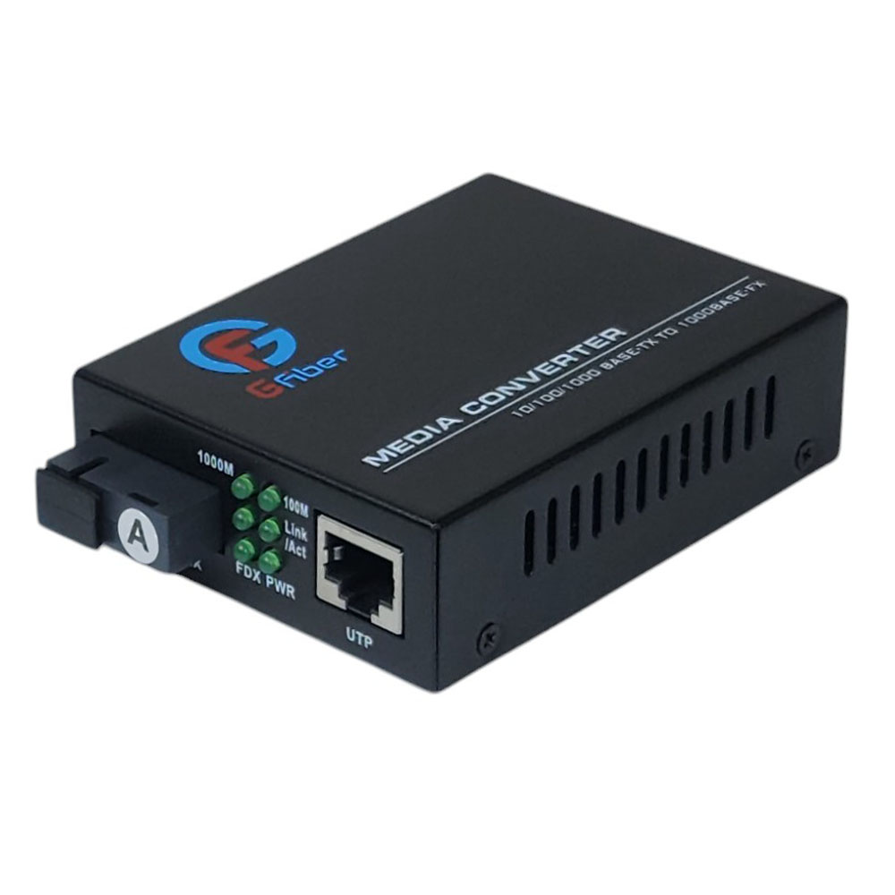 Bộ chuyển đổi quang điện Media Converter 1 sợi GF-1G1F-20A