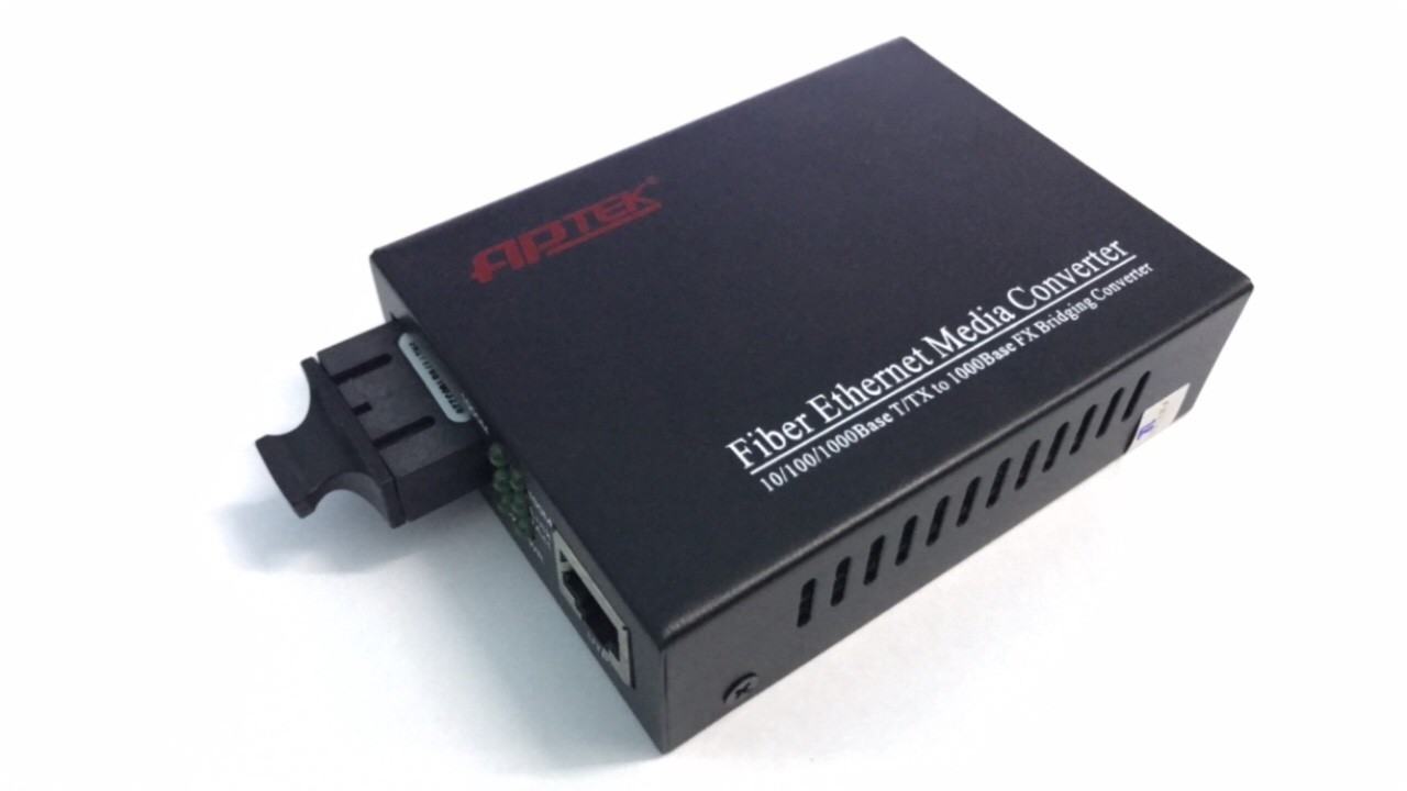 Bộ chuyển đổi quang điện Media Converter 1 sợi GF-1G-1F-20A