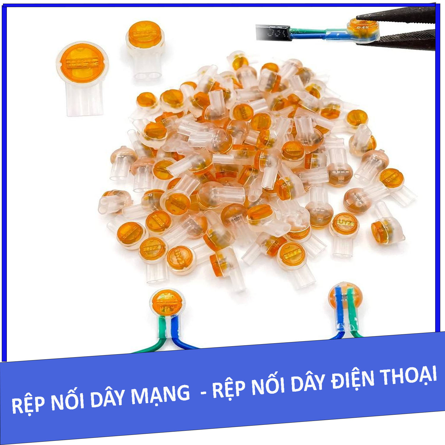 Rệp nối dây mạng - rệp nối dây điện thoại